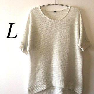 レディース　半袖トップス　Lサイズ(Tシャツ(半袖/袖なし))