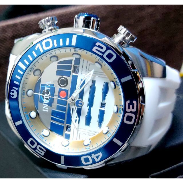 INVICTA - $795 インビクタ STARWA R2-D2 ホワイト シリコン 激レア