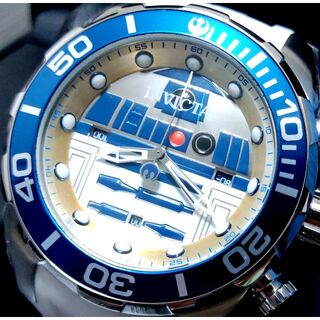 インビクタ(INVICTA)の$795 インビクタ STARWA  R2-D2 ホワイト シリコン 激レア！(腕時計(アナログ))