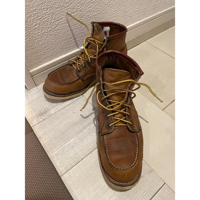 REDWING(レッドウィング)のREDWING レッドウィング 875 8.5E 98年製　縦羽タグ メンズの靴/シューズ(ブーツ)の商品写真