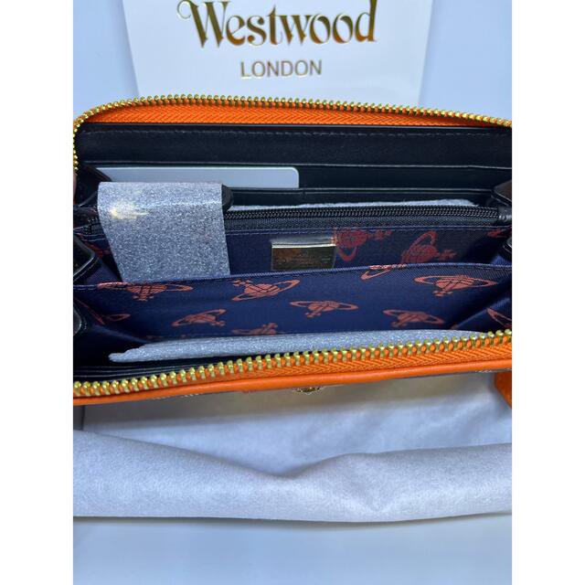 Vivienne Westwood(ヴィヴィアンウエストウッド)の【新品未使用】ヴィヴィアンウエストウッド 長財布 オレンジ レディースのファッション小物(財布)の商品写真