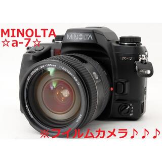 コニカミノルタ(KONICA MINOLTA)の#3980 良好♪☆簡単フイルム一眼レフ♪☆ MINOLTA a-7(フィルムカメラ)
