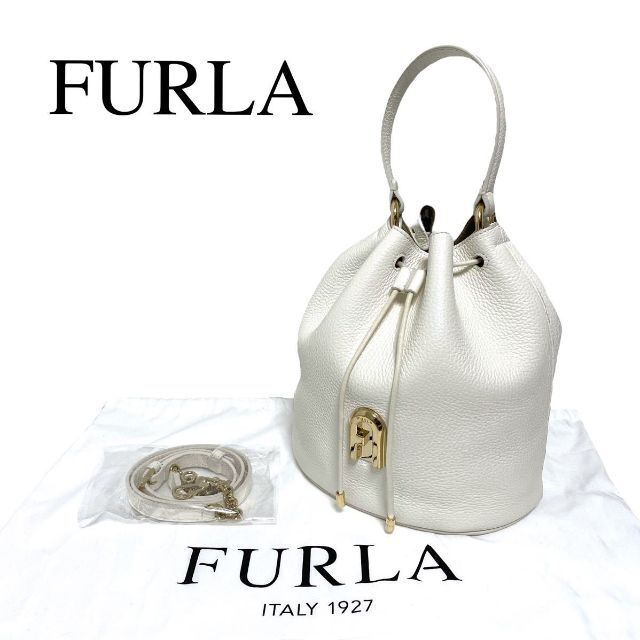 Furla - FURLA SLEEK/スリーク 巾着バッグ チェーンショルダー 2wayの通販 by MARO store｜フルラならラクマ