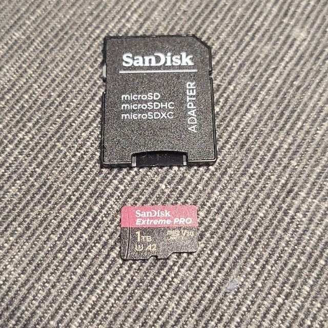 Sandisk Extreme PRO SDXC 1TB Micro SDカード