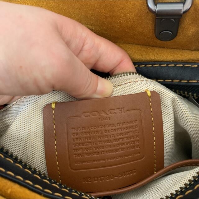 搬入設置サービス付 美品未使用 コーチ COACH ローグバッグ グラブタン