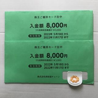 西松屋株主優待16,000円分