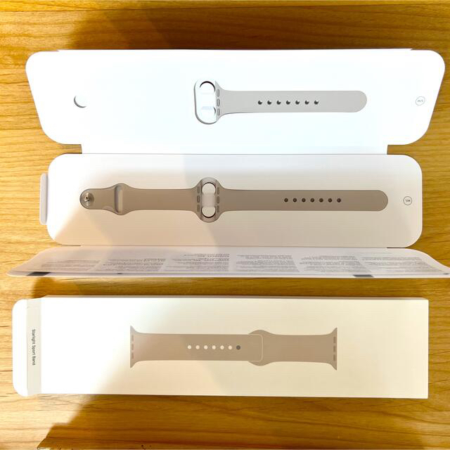 Apple Watch(アップルウォッチ)のApple watch series7スターライト 41mm ※おまけあり レディースのファッション小物(腕時計)の商品写真