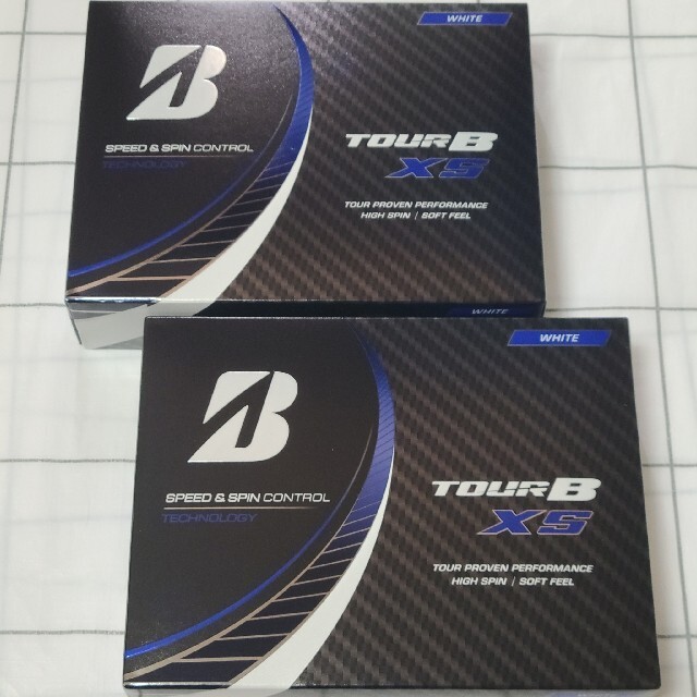 BRIDGESTONE  TOUR B XS ホワイト 2ダース