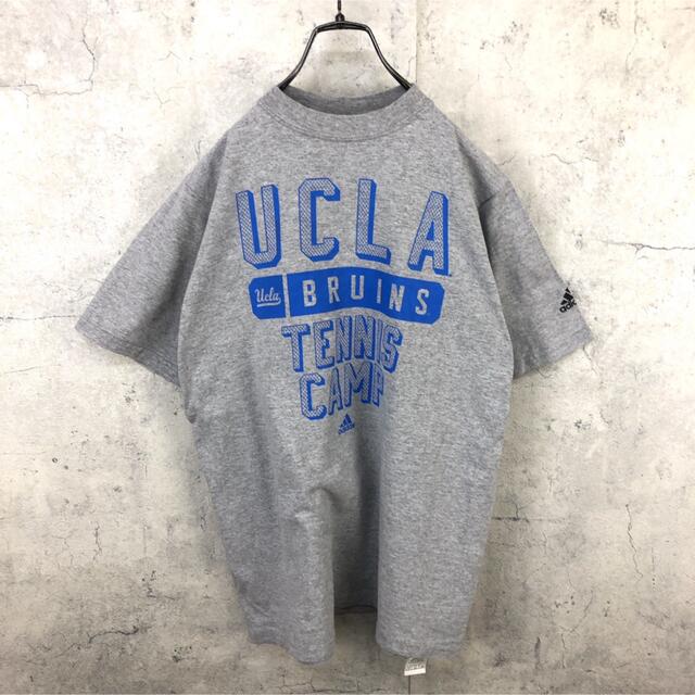 adidas(アディダス)の希少 90s アディダス Tシャツ UCLA 両面プリント 美品 キッズ/ベビー/マタニティのキッズ服男の子用(90cm~)(Tシャツ/カットソー)の商品写真