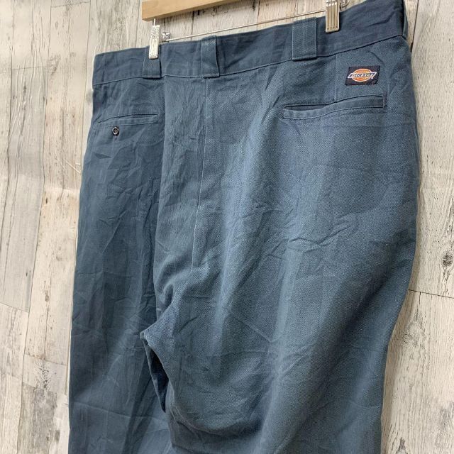 Dickies(ディッキーズ)の美品90sディッキーズブルー青チノパンスラックス古着 メンズのパンツ(チノパン)の商品写真