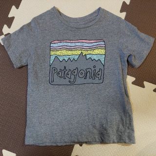 パタゴニア(patagonia)のパタゴニア グレーTシャツ 12-18M(Ｔシャツ)