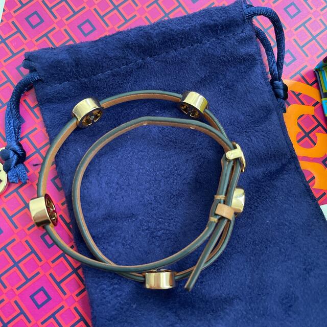 トリーバーチ ミラー ダブルラップ ブレスレット Tory Burch - Tory Burch ミラー ダブルラップ ブレスレットの
