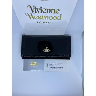 ヴィヴィアンウエストウッド(Vivienne Westwood)の<新品未使用>ヴィヴィアン ウエストウッド 長財布 エナメル 黒 (財布)