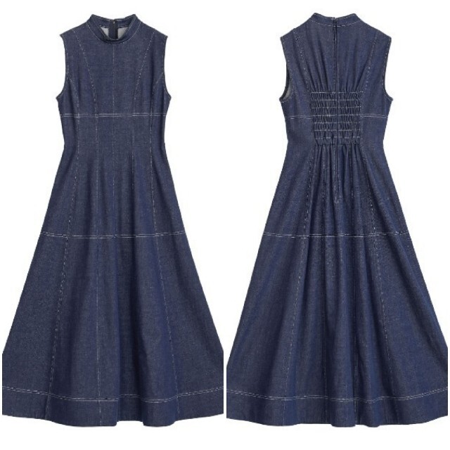 Ameri VINTAGE - AmeriVINTAGE新作完売TORSO LIKE DENIM DRESSの通販