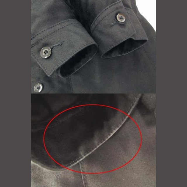 ウティ OUTIL 21AW VESTE BEAUNE モールスキン 黒 3