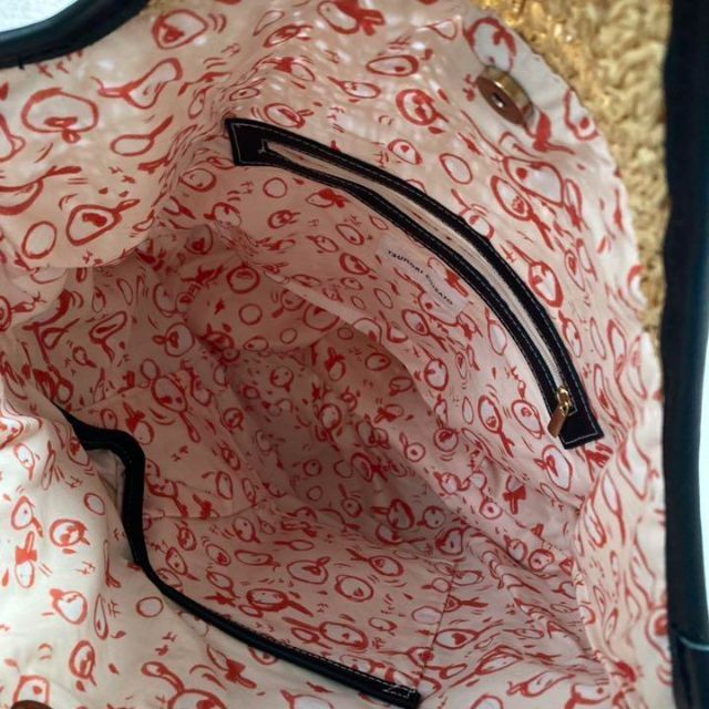 TSUMORI CHISATO(ツモリチサト)のレア☆TSUMORI CHISATO ツモリチサト フリフリラフィア カゴバグ レディースのバッグ(かごバッグ/ストローバッグ)の商品写真