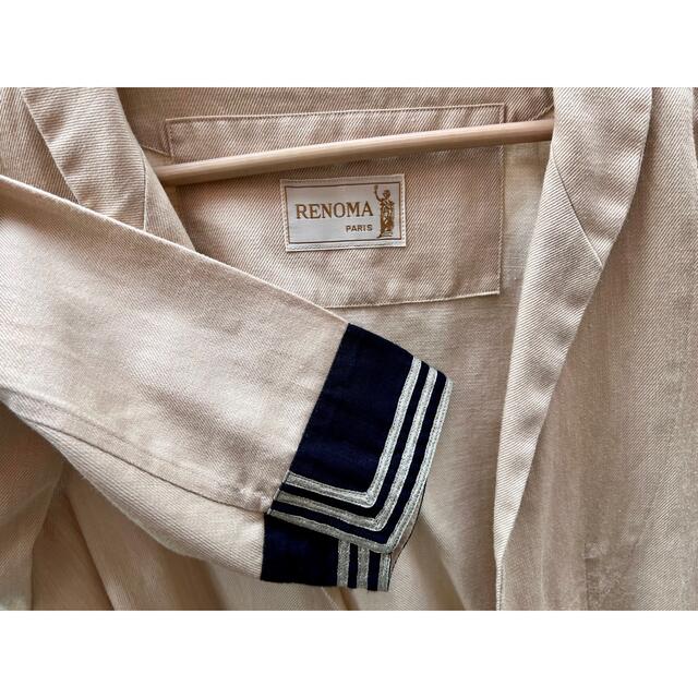 COMOLI(コモリ)の激レア　Renoma40’s フレンチセーラーコート　セルジュゲンズブール メンズのジャケット/アウター(トレンチコート)の商品写真