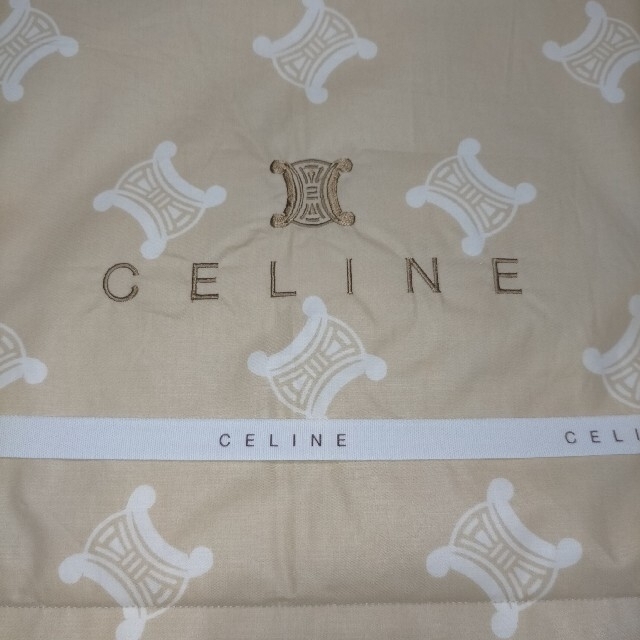 celine(セリーヌ)のセリーヌ  西川産業 マカダム 羽毛肌掛けふとん 布団 2枚セット 未使用 インテリア/住まい/日用品の寝具(布団)の商品写真