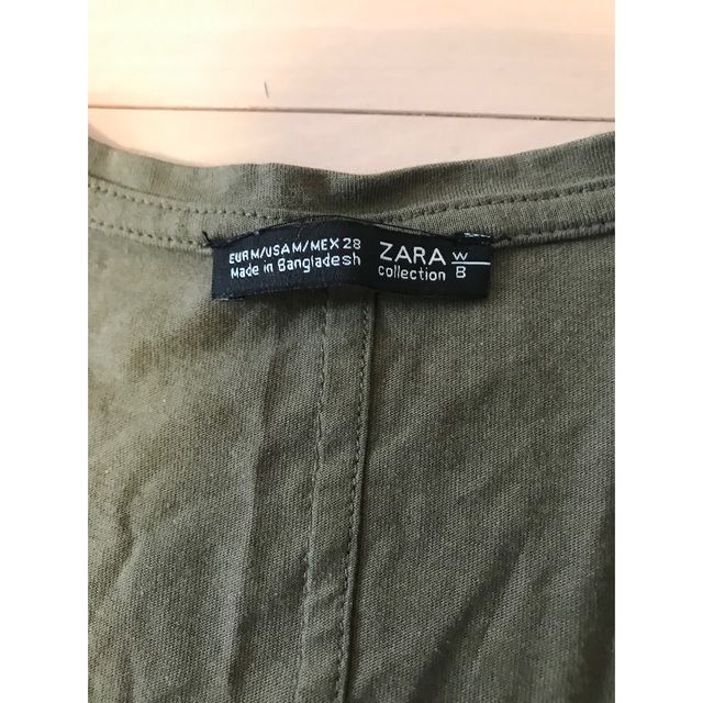 ZARA(ザラ)のZARA カットソー 2枚セット レディースのトップス(Tシャツ(半袖/袖なし))の商品写真