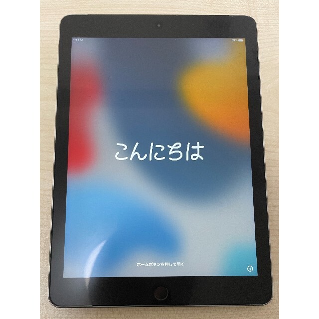 ios最新15 SIMフリー iPad第6世代 MR6N2J/A スペースグレイ