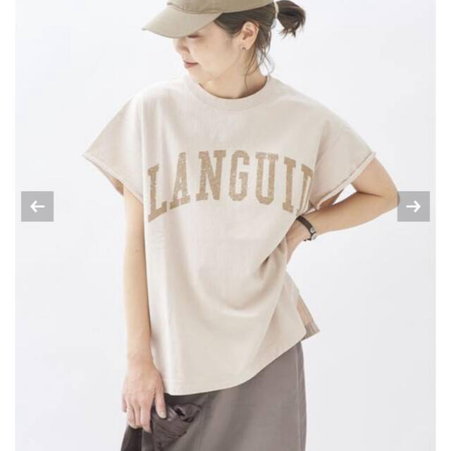 Plage(プラージュ)のプラージュ　Cut off logo スウェット◆ レディースのトップス(Tシャツ(半袖/袖なし))の商品写真