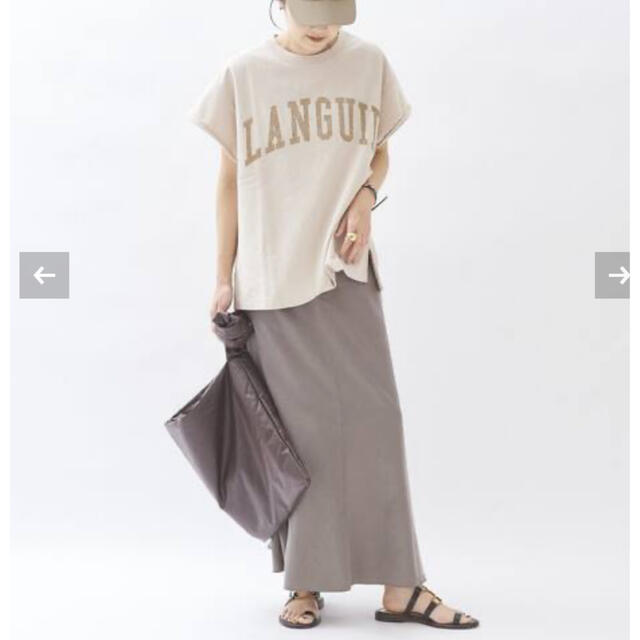 Plage(プラージュ)のプラージュ　Cut off logo スウェット◆ レディースのトップス(Tシャツ(半袖/袖なし))の商品写真