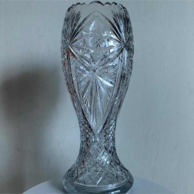 ✯ 極レア35cm 最高級 巨大 Baccarat オールドバカラ 花瓶✯