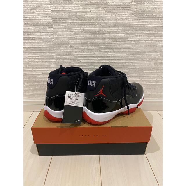 NIKE(ナイキ)のNIKE AIR JORDAN 11 RETRO "BRED" メンズの靴/シューズ(スニーカー)の商品写真