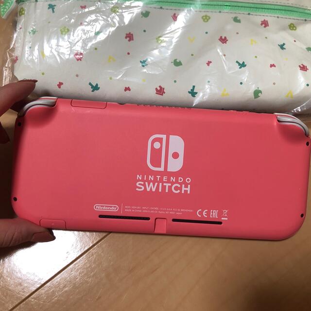 switch liteコーラル あつもり ケース