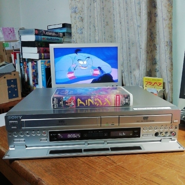 SONY VHS/DVDレコーダーRDR VD 新しく着き
