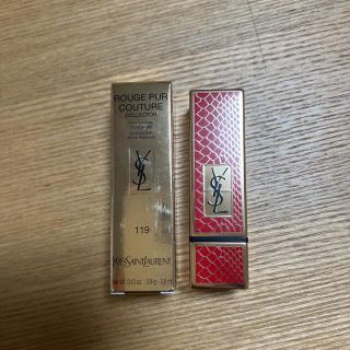 イヴサンローランボーテ(Yves Saint Laurent Beaute)のイヴサンローラン ルージュ ピュールクチュール コレクター パイソン 119(口紅)