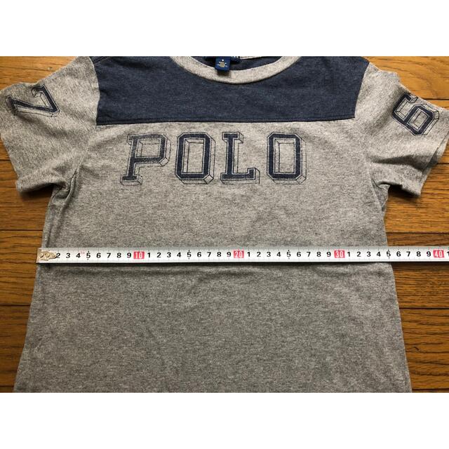 POLO RALPH LAUREN(ポロラルフローレン)の美品　ポロラルフローレン　110cm グレーTシャツ キッズ/ベビー/マタニティのキッズ服男の子用(90cm~)(Tシャツ/カットソー)の商品写真