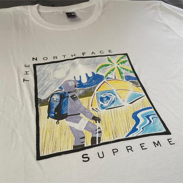 Supreme(シュプリーム)のSupreme/The North Face Sketch S/S Top XL メンズのトップス(Tシャツ/カットソー(半袖/袖なし))の商品写真