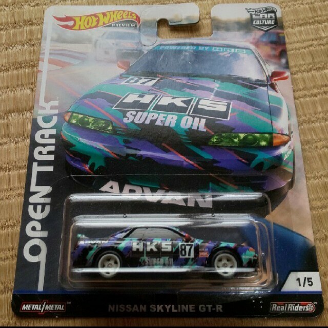 日産(ニッサン)のホットウィール Hot Wheels オープントラック 日産スカイラインGT-R エンタメ/ホビーのおもちゃ/ぬいぐるみ(ミニカー)の商品写真