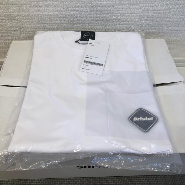 F.C.R.B.(エフシーアールビー)のL 送料無料 FCRB 22SS EMBLEM POCKET TEE WHITE メンズのトップス(Tシャツ/カットソー(半袖/袖なし))の商品写真