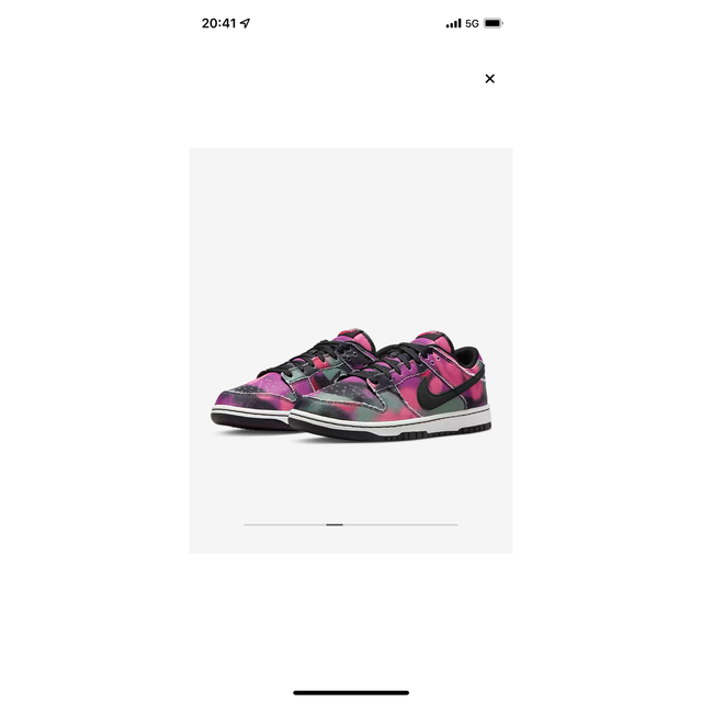 NIKE(ナイキ)のNike Dunk Low Graffiti "Pink/Black" 30.0 メンズの靴/シューズ(スニーカー)の商品写真