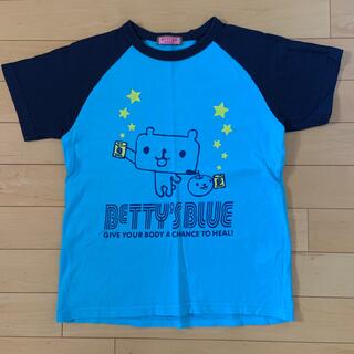 ベティーズブルー(BETTY'S BLUE)の美品！べティーズブルー　半袖Ｔシャツ(Tシャツ/カットソー)