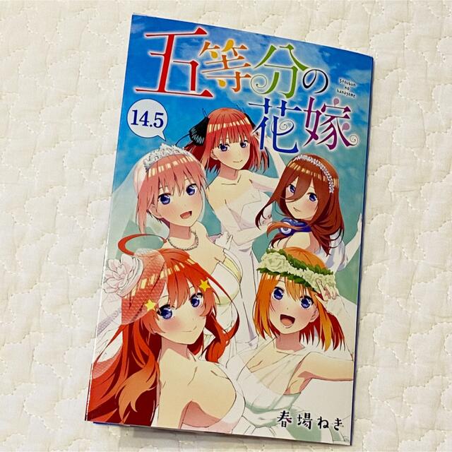 【非売品】五等分の花嫁14.5巻　入場者特典 エンタメ/ホビーの漫画(青年漫画)の商品写真