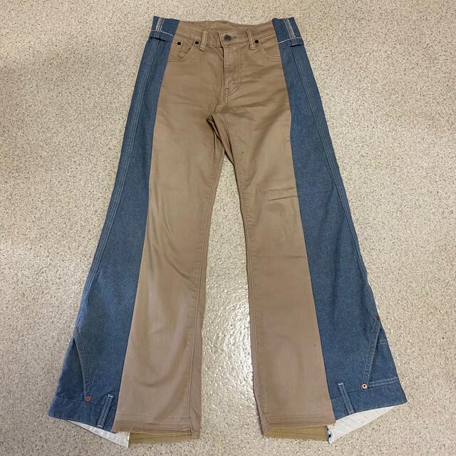 高品質特価】 Levi's - 再構築 リメイク LEVI'S リーバイス フレア