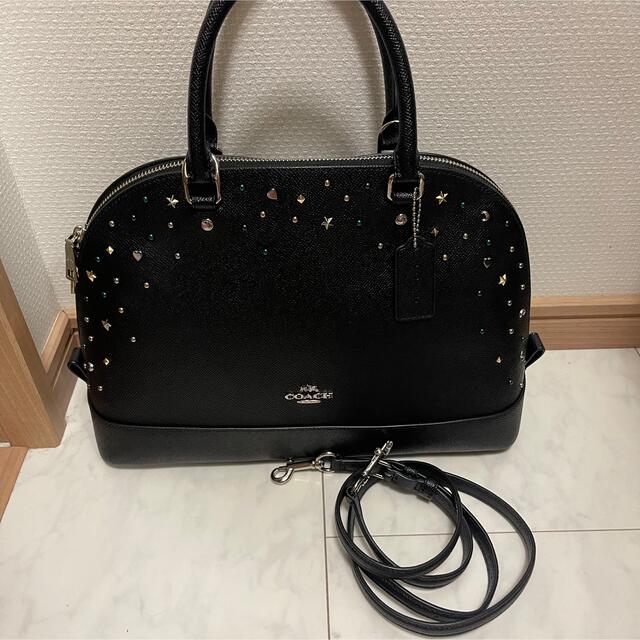 COACH(コーチ)のCOACH コーチ スターダスト スタッズ ハンドバッグ ショルダーバッグ レディースのバッグ(ショルダーバッグ)の商品写真