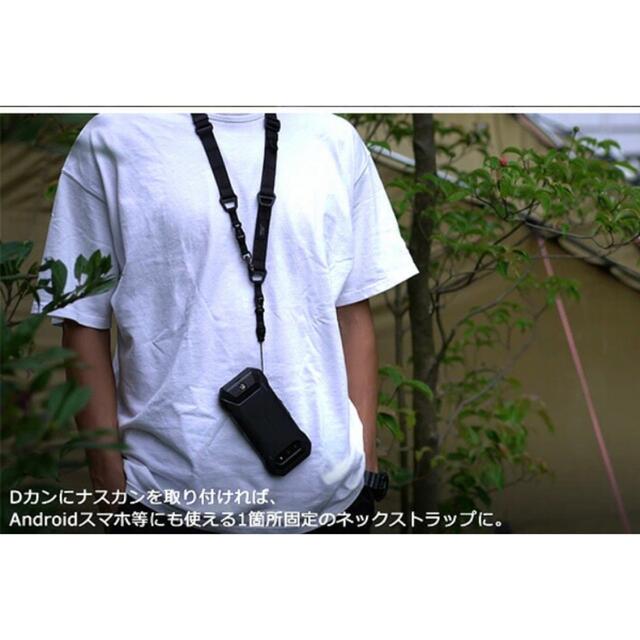 ROOT CO. GRAVITYWEBBINGNECK/SHOULDERブラック メンズのファッション小物(キーケース)の商品写真