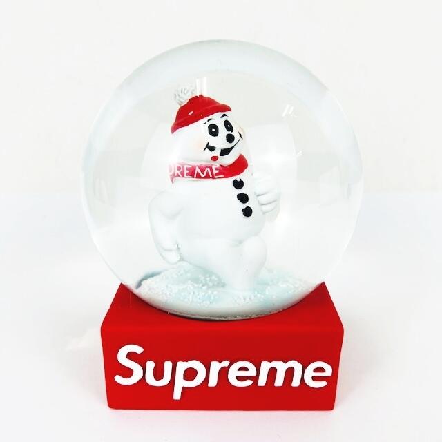 SUPREME Snowman Snowglobe スノードーム  赤 レッド