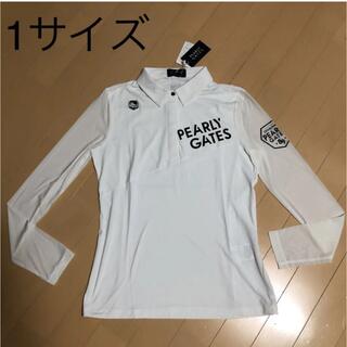 PEARLY GATES - パーリーゲイツ  レディース 韓国クールシャツ1サイズ 