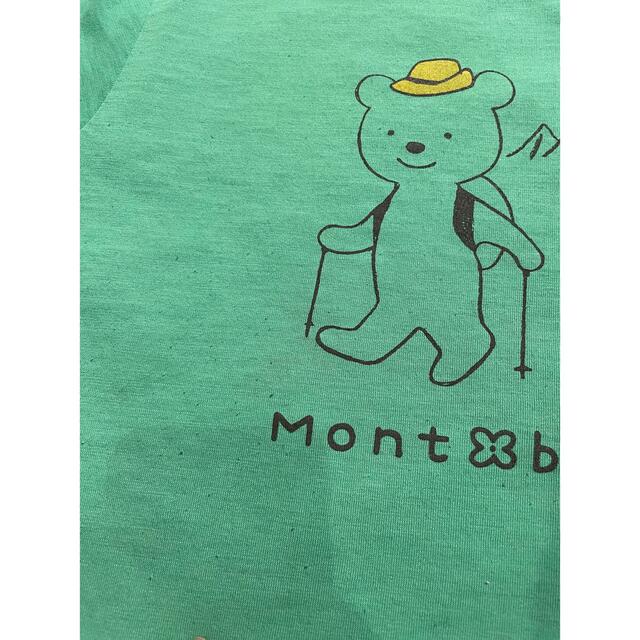 mont bell(モンベル)のmont-bell モンベル  キッズTシャツ 110 キッズ/ベビー/マタニティのキッズ服男の子用(90cm~)(Tシャツ/カットソー)の商品写真