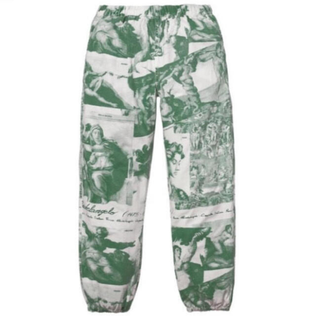 2022年限定カラー Supreme Michelangelo Pant Green - ワークパンツ