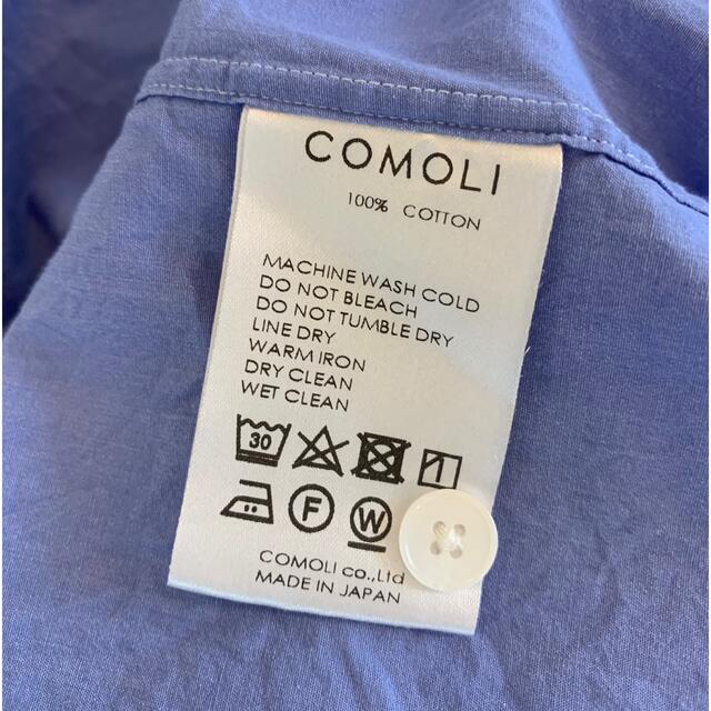 COMOLI(コモリ)の【極美品】COMOLI ショートスリーブシャツ コモリ サイズ2 メンズのトップス(シャツ)の商品写真