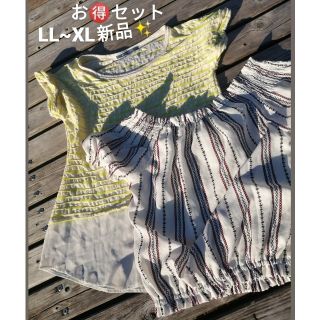 ジエンポリアム(THE EMPORIUM)のLL XL 新品　ギャザー　シフォン ブラウス 　即日発送　洗える　マタニティ(Tシャツ(半袖/袖なし))