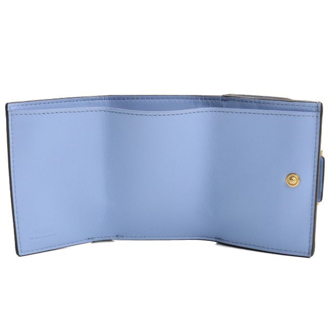FENDI(フェンディ)の【送料無料♪】フェンディ 3つ折り財布 ブルー マイクロ レディースのファッション小物(財布)の商品写真