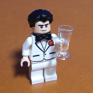 レゴ(Lego)のレゴ★バットマンムービー ブルースウェイン ミニフィグ 美品  激レア(キャラクターグッズ)