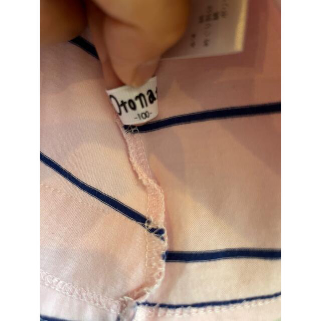 otonato 女の子　Tシャツ 100size ピンク キッズ/ベビー/マタニティのキッズ服女の子用(90cm~)(Tシャツ/カットソー)の商品写真